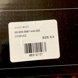 NWT NY & Co Kimmy Cognac Boots